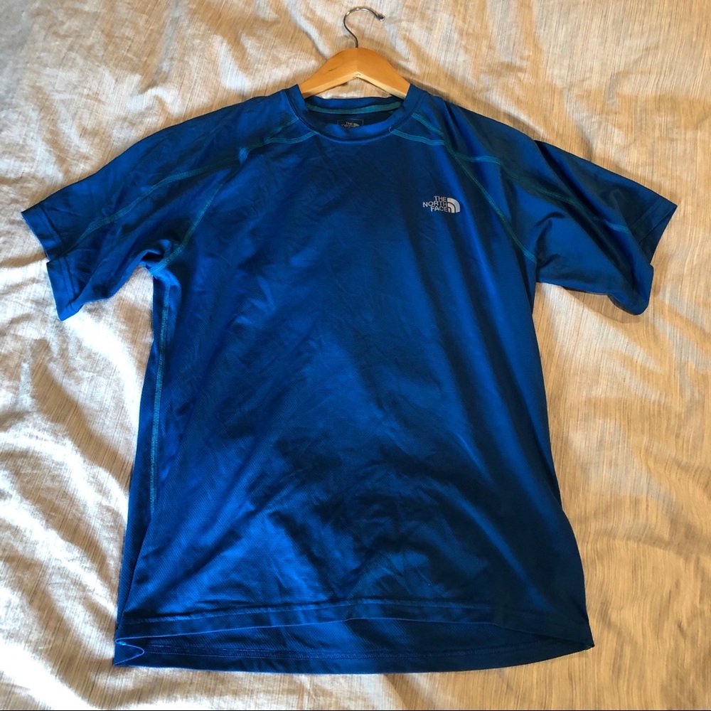The North Face Blue Athletic Shirt